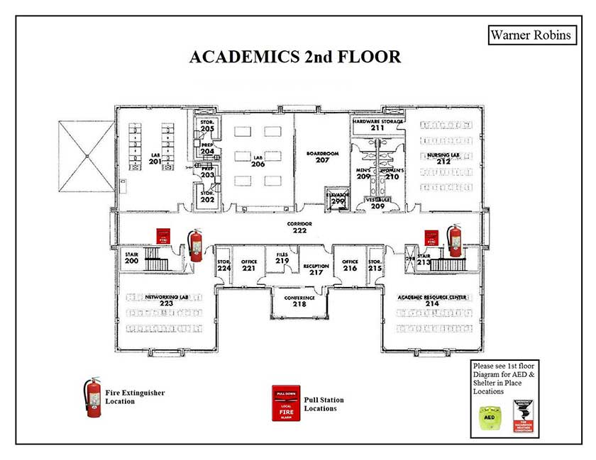 Academic 2nd Safety Diagram